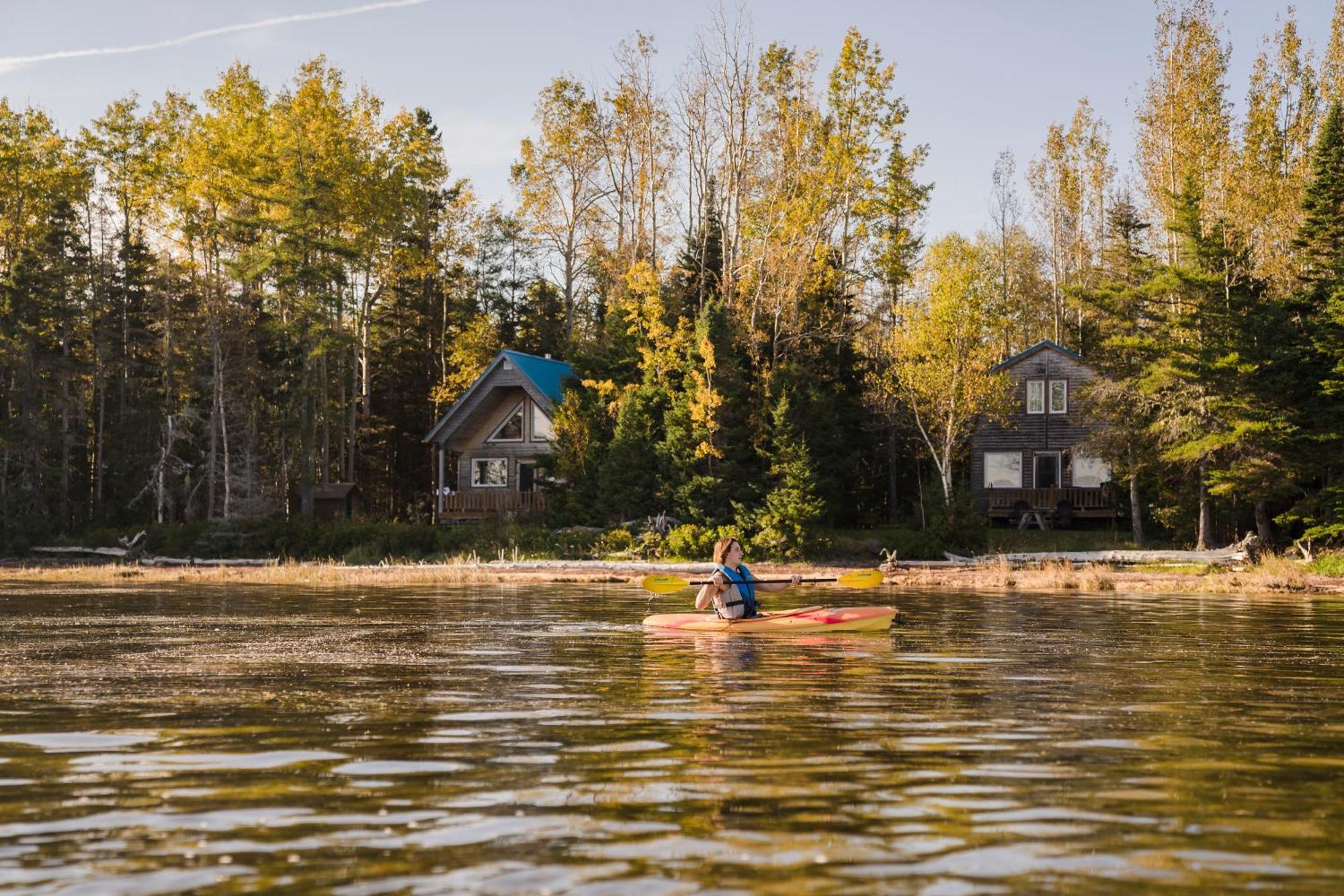Chalets Du Bout Du Monde Gaspé Exterior foto
